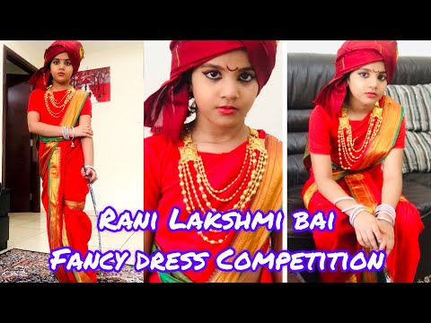 Jhansi Rani - Fancy dress competition - YouTube
