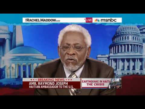 Rachel Maddow- Haitian ambassador shames Pat Robertson