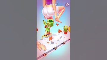 Heel Step Smash 👠 1123 Level Gameplay Walkthrough | Best Android, iOS Games #shorts