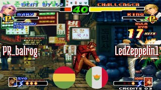 King of Fighters 2000 (FT20) - PR_balrog (BO) vs LedZeppelin1 (MX) - 2021-08-20