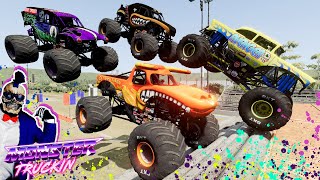 Monster Truck Mud Battle #37 | BeamNG Drive | Mace Mace Tv screenshot 3
