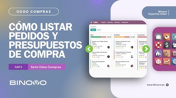 ODOO Compras | Tutorial 2 📌 Cómo listar pedidos y solicitudes de compra