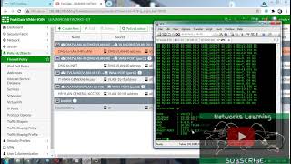 Networks Learning Fortigate Firewall with Cisco VLANs, Inter Zone Communication