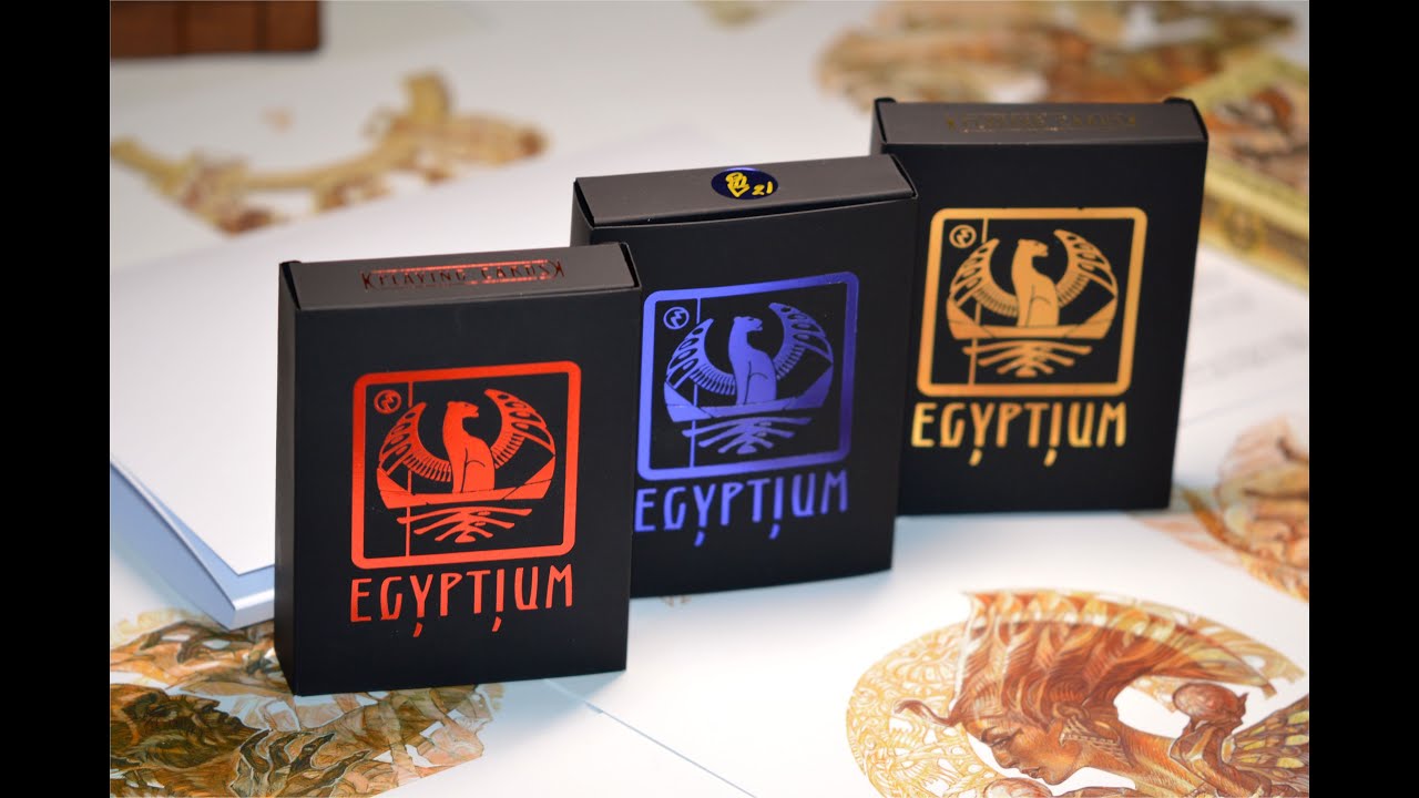 EGYPTIUM-LUXURY PLAYING CARDS