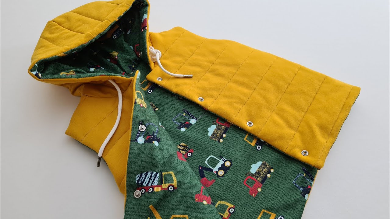 Двухсторонний надувной жилет для резки и шитья / Очень простое изготовление жилета