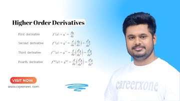 Higher Order Derivatives | Math | Ranjeet jha Sir | Careerxone