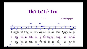 Thánh Vịnh 50 | LM Thái Nguyên | Đáp Ca Thứ Tư Lễ Tro