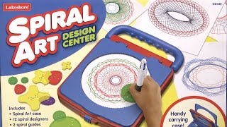 Spiral Art Create Fun Designs Hand Held Art Toy Fun for Kids 