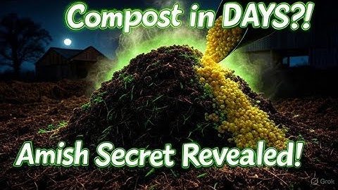 Amish Compost Secret: Add THIS & Waste Breaks Down in Days!