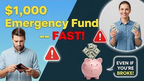 “How to Build an Emergency Fund FAST (Even on a Low Income!)”