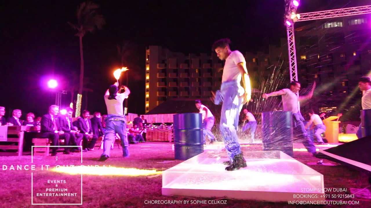 "DANCE IT OUT DUBAI Events & Entertainment" - STOMP SHOW DUBAI