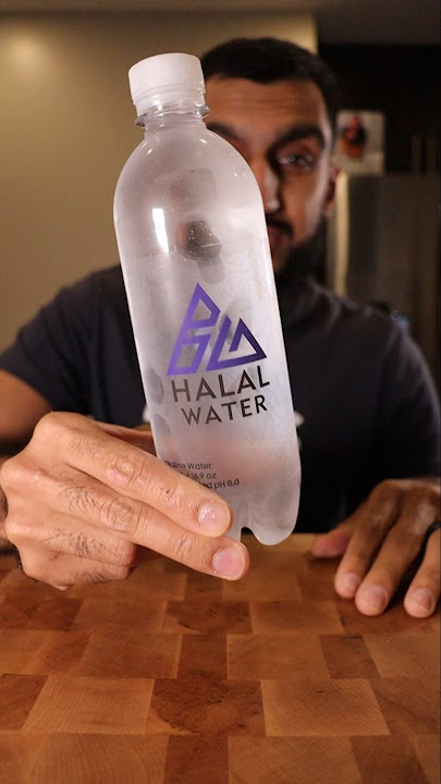 Let's Try HALAL WATER