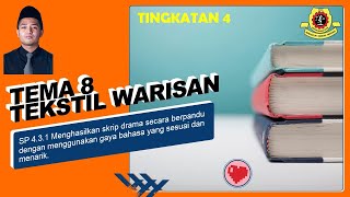 PDPR Bahasa Melayu Tingkatan 4 | SP4.3.1 | Aspek Seni Bahasa