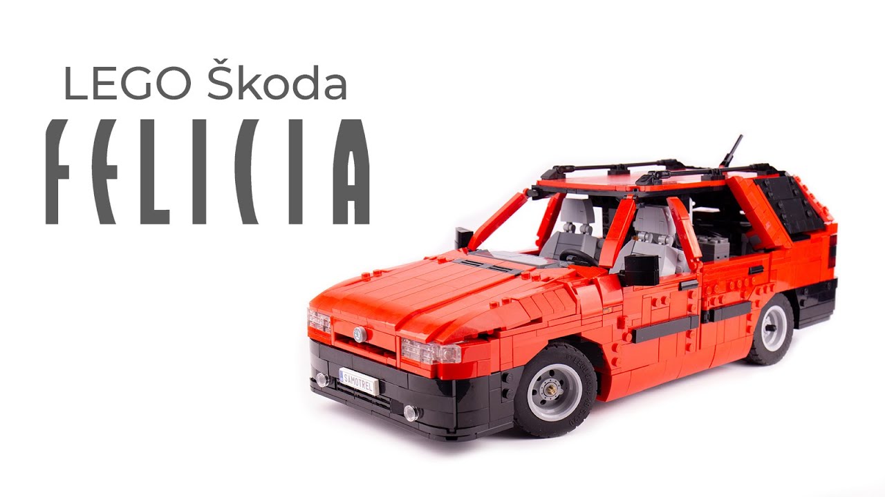 LEGO Škoda Felicia 1:11 - YouTube