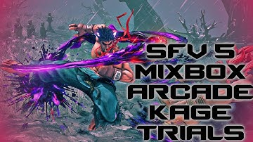 Mixbox Arcade Fightstick-SFV 5 Kage Trials
