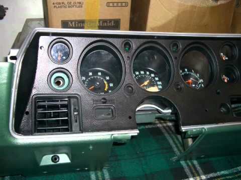 1970 Monte Carlo Ss Interior Rebuild Wmv Youtube