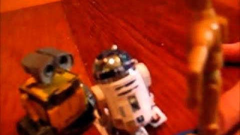 R2D2 Meets Wall-E