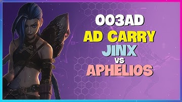 Jinx Nâng Tầm Kỹ Năng AD: Bí Quyết Thắng Trận Thách Đấu của 003ad | Vietsub