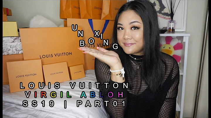 LV x VIRGIL ABLOH SS19 UNBOXING (PART 1)