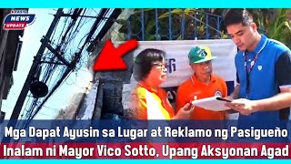 🔴Live: Mayor Vico Sotto Inalam ang dapat pang Ayusin sa Oplan Kaayusan | Pasig News Update