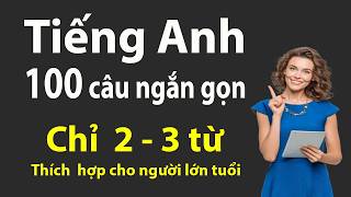 Tiếng Anh 100 Câu Ngắn Gọn Dễ Học Chỉ 2-3 Từ Người Lớn Tuổi Cũng Học Được Ntt294