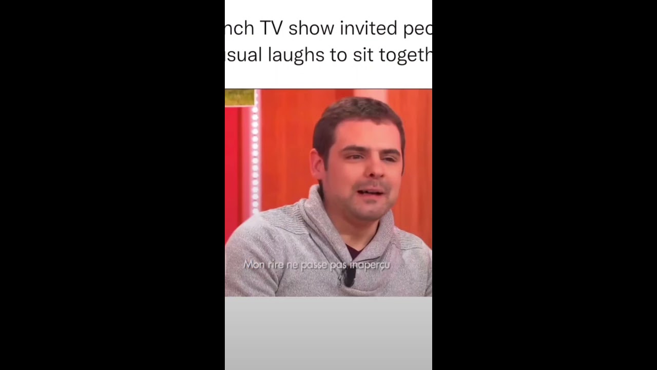 Tv Show Invited People With The Weirdest Laughs 