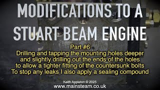 Thumbnail for MODIFICATIONS TO A STUART BEAM ENGINE - PART #6