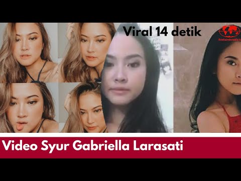 Video Gabriella Larasati, viral 14 detik