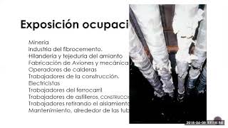 Asbestosis Pulmonar. Dra Raquel Pendito