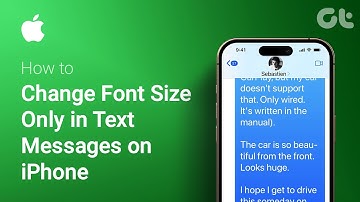 How to Change Font Size Only in Text Messages on iPhone | Bigger Fonts ONLY in Messages | iOS 15+ |