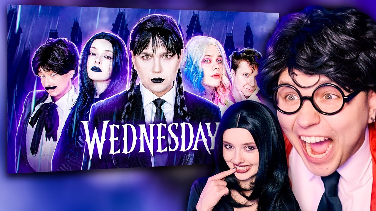 РЕАКЦИЯ НА БЮДЖЕТНЫЙ КОСПЛЕЙ на WEDNESDAY| твич Милс Кел