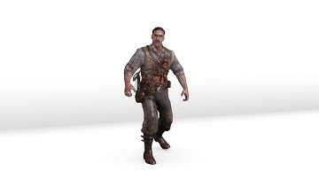 Zombie Animations 🍁 Blender Richtofen Test