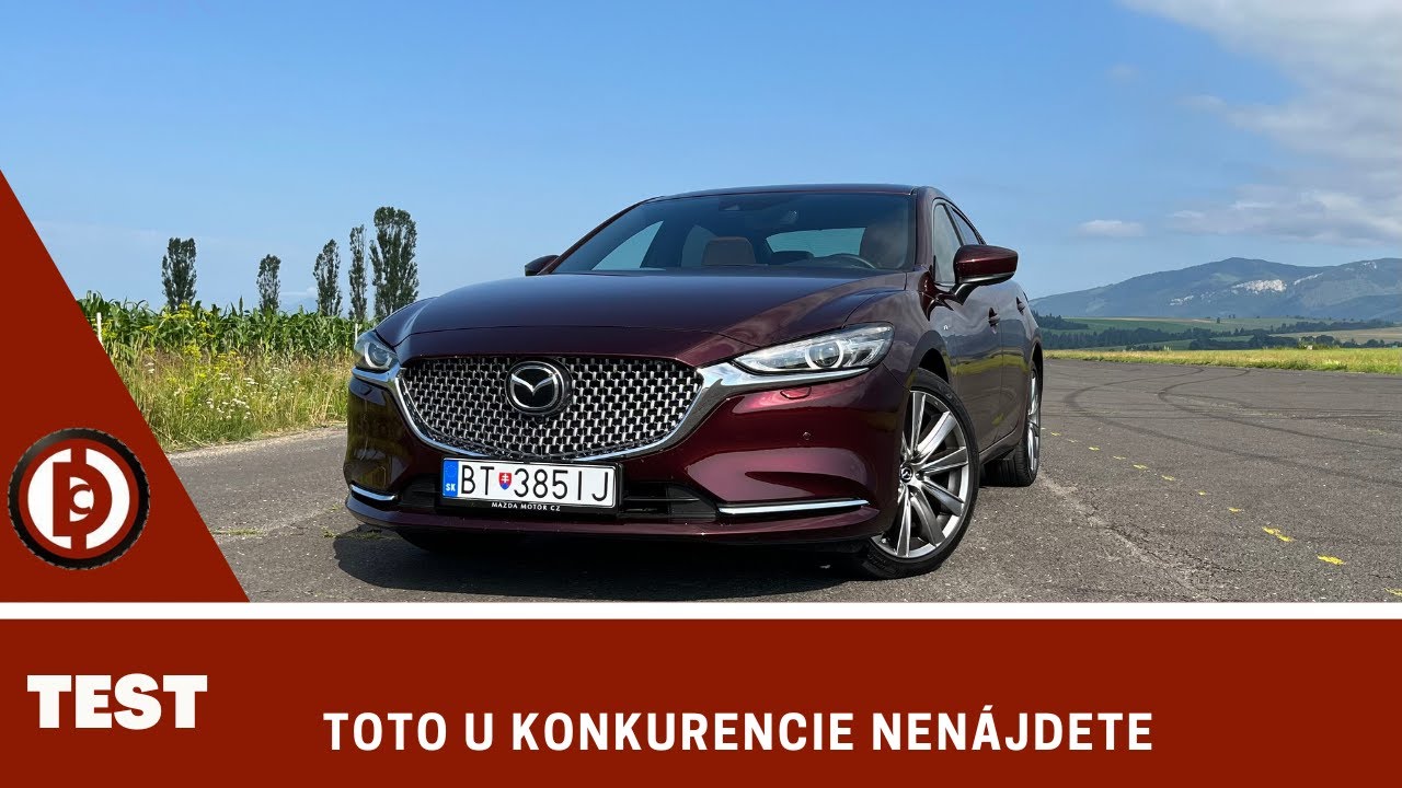 V tomto je lepšia ako všetci konkurenti. 2023 Mazda 6 2,5 Skyactiv-G TEST - Dominiccars.sk