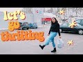 thrift with me + try on haul (winter edition)