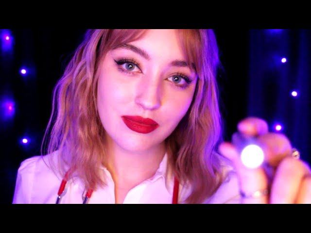 ASMR Sleep Clinic Exam ~ 1 HOUR Medical Roleplay with Triggers🌙