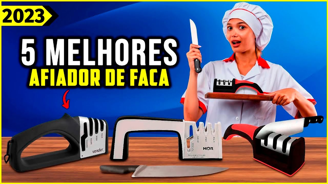 Kit 2 Afiador Amolador de Facas Profissional HM