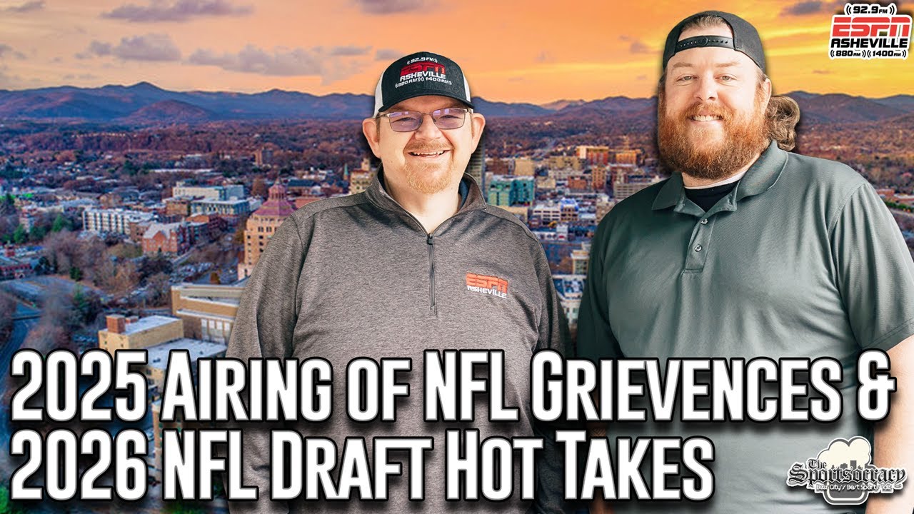 LIVE: NFL 2025 Season Grievances, Failed Franchises & 2026 NFL Draft Hot Takes