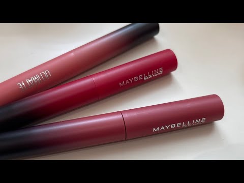 รีวิวลิป-Maybeline-Ultimate-3ส