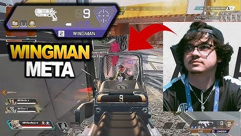 Albralelie shows Why The WINGMAN is META in ALGS SCRIMS.. (apex legends)