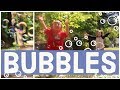☀☼ KIDS CATCHING BUBBLES ☀ Summer Fun Bubble Machine ☼☀ Playing Outside