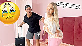 I'M MOVING OUT PRANK ON WIFE!