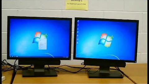 Setting Up Dual Monitors With Windows 7