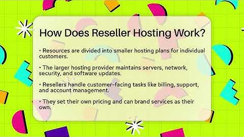 How Does Reseller Hosting Work? - Domain And Hosting Gurus
