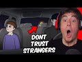 THIS IS WHY YOU NEVER TAKE RIDES WITH PEOPLE YOU DONT KNOW | Reacting To Scary Animations