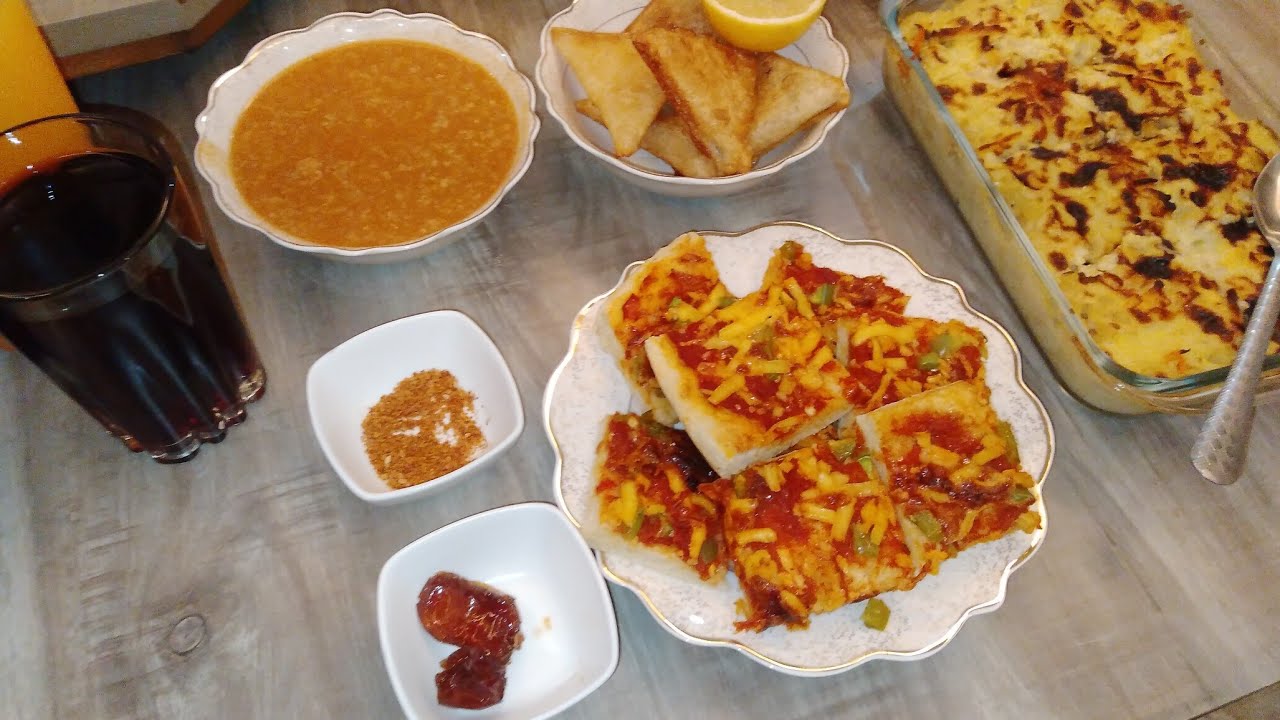 فطور اول يوم في رمضان/ تقبل الله منا ومنكم صالح الأعمال 