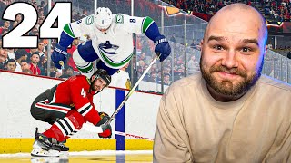 Vi har lärt oss en NY TACKLINGl!! 😂 (NHL 24 Be A Pro #24)