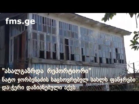 \"ახალგაზრდა რეპორტიორი\" -   ნასაკირალში ნატო ჯორბენაძე დახმარებას ითხოვს