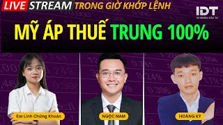 Mỹ áp thuế bổ sung lên hàng hoá Trung 100%: Chốt lời hay nắm giữ - Nhận định thị trường 11\/10\/2025