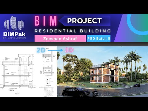 BIM and Beyond: Residential Building Animation in 3D [BIM Project]