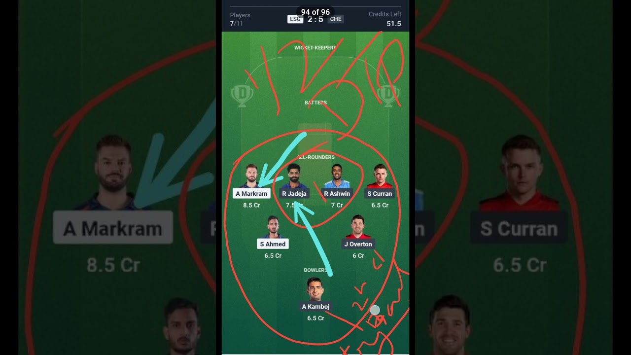 CSK vs LSG Today match prediction grand league team 1rank 